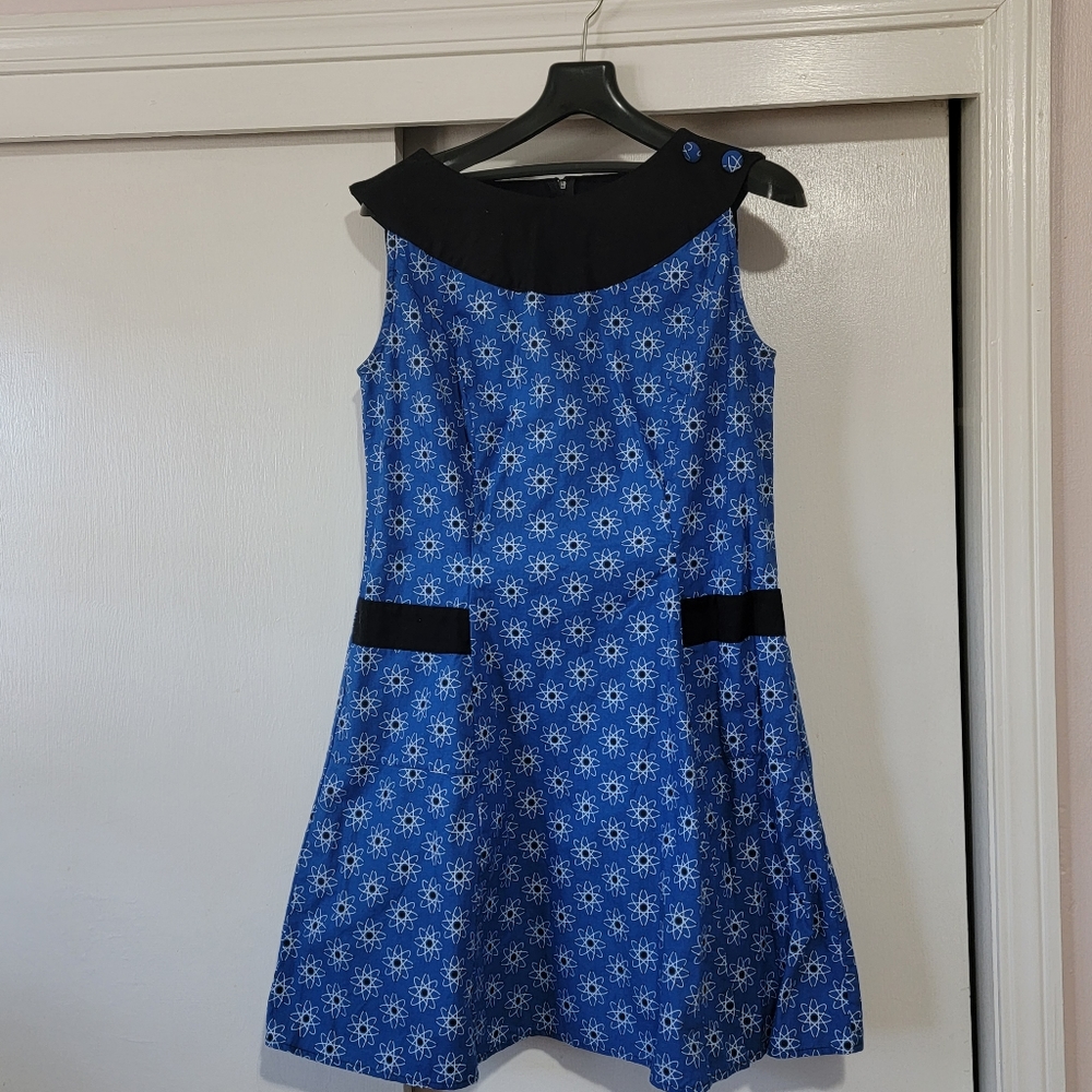 Heart of Haute Atomic Blue Dress XL